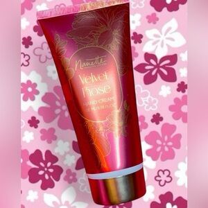 Nanette Lepore Shimmery Rose Gold Velvet Rose Hand Cream